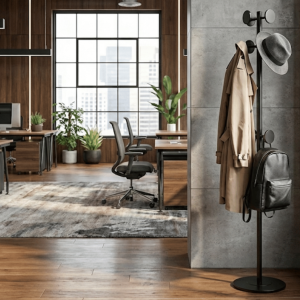 Perchero Stick Simil Negro