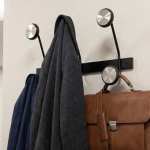 Perchero Stick Pared Doble Acero