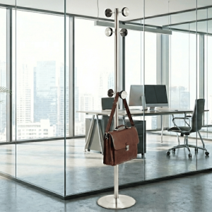 Perchero Stick Pie Acero