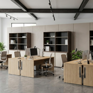 Biblioteca puertas corredizas con alzada